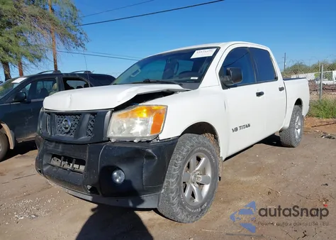 2015 Nissan Titan S z USA, uszkodzony, nr VIN 1N6BA0EKXFN509053
